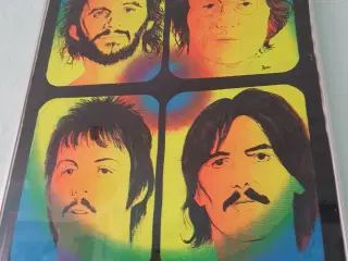billeder med Beatles glas og alum. ramme.
