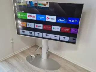 55" Sony tv i 100hz med sokkel