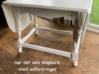 Makrøvsprojekt - sofabord / klapbord
