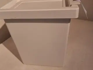 affaldsspand med aftagelig låg