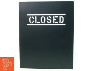 Skilt CLOSED (str. 25 x 10 x 20 cm)