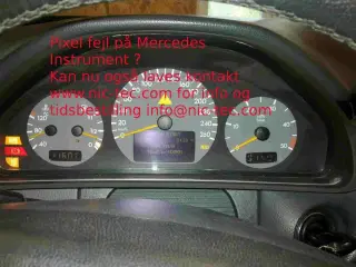 Mercedes w210 Speedometer / kombi instrument