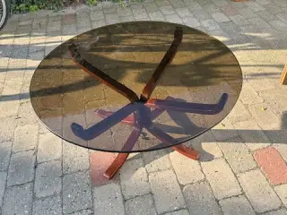 Sofabord med glasplade