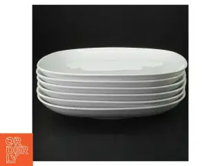 Porcelænstallerkener (6 stk) fra IKEA (str. 25 cm)