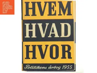 Hvem Hvad Hvor (Bog)
