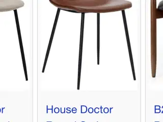 House Doctor brune stole, 8 stk. 
