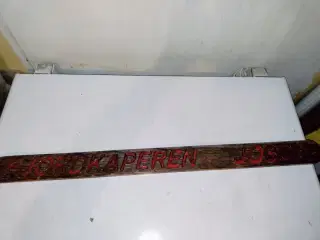super fedt skibs navneskilt 