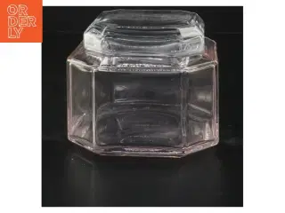 Opbevaringsglas med låg fra Louise Roe (str. 12x12x10 cm)