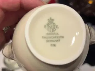Forskellig porcelæn 
