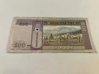 100 Tugrik Mongolian