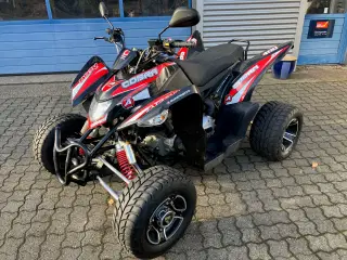 Aeon Cobra 400 Supermoto , indreg. som bil