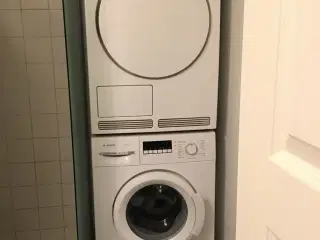 (Bosch)Vaskemaskine og tørretumbler(Miele)