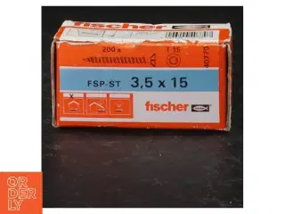 Fischer skruer (str. 3,5 x 15 mm)