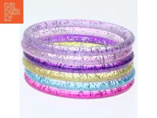 Glitrende plast armbånd (str. Ø 6,5 cm)