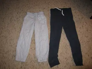 Bukser , grå str. 8-9 år , bomuld 