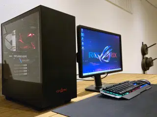 i9 Gamer Pc + 24" Skærm