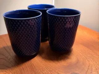 3 flotte Lyngby porcelæns kopper