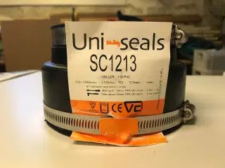 Uni-seals overgangsmuffe til kloak
