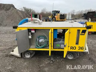 Toilet tømnings / fyldnings vogn AK 2000