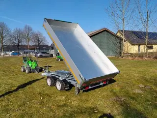 EDUARD  trailer 3318-3500.63 EL tip m/Ramper og støtteben