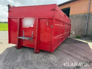 Container med rullepressenning