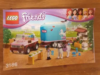 Lego Friends, Emmas Heste Trailer, 3186