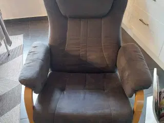 Lænestol med indstillelig ryglæn