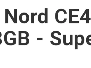 OnePlus Nord med 2 granit 