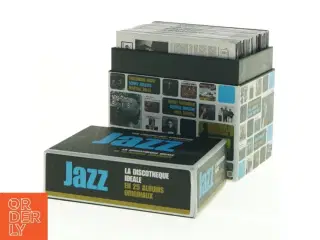 Jazz CD-samling (str. 13 x 9 x 13 cm)