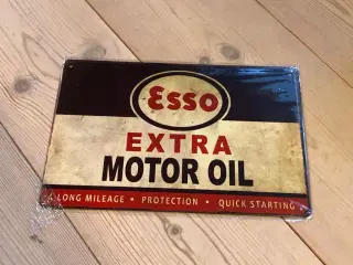Retro metalskilte Michelin, GTX, Shell