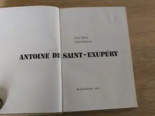 Bog sjældne publikationer Antoine de Saint-Exkupe'