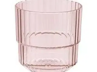 43 stk. Drikkeglas lyserød 22 cl Linea
