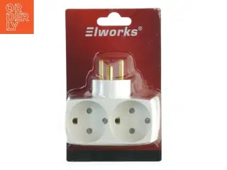 Elworks dobbeltstikdåse fra Elworks (str. 8 cm)