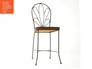 Stol med metalramme (str. 43x16 cm)
