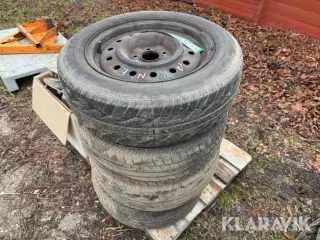 Dæk med fælge Dunlop SP Sport 300