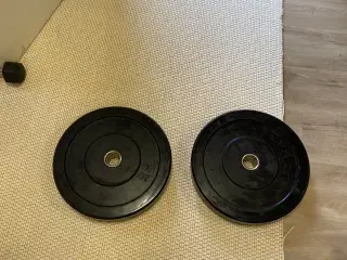 2x 20 kg bumper plates 