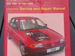 Haynes værkstedshåndbog Opel Astra