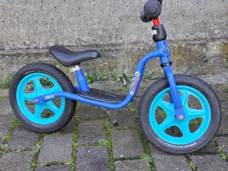 Puky løbecykel, blå , 12" store hjul. 