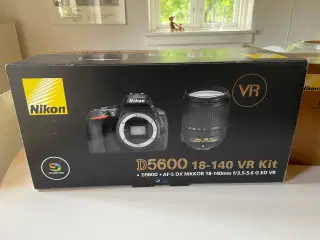 Sony kamera og linse