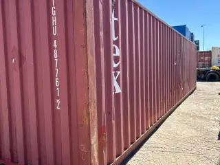 40 fods Container- ID: TGHU 487761-2 i Hvidovre