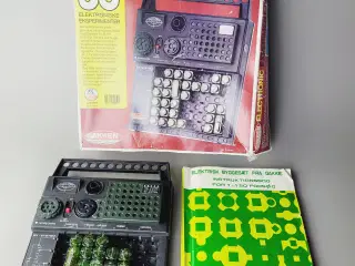 Vintage Gakken Elektronik Eksperimentsæt 56 Forsøg