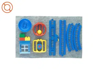retro Lego duplo og togskinner