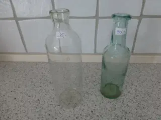 Gl Flasker Glas Jena`er+ TH Rich
