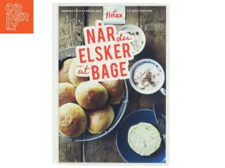 Bagebog &#39;Når du elsker at bage&#39; fra Finax