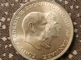 Fredrik IX og Dronning Ingrid's Sølvbryllup 5 kr