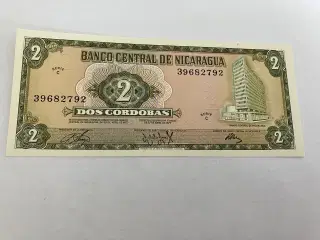2 Cordobas 1972 Nicaragua