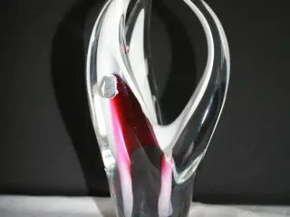 Skulptur af glas