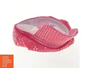Transparent solhat med palietter fra Salling (str. 20x10 cm)