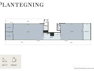 326 M² FLOTTE KONTORLOKALER