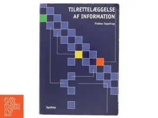 Tilrettelæggelse af information af Preben Sepstrup (Bog)